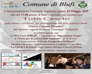Blufi celebra Totò Cascio, il volto indimenticabile di “Nuovo Cinema Paradiso” a 36 anni dall’uscita del capolavoro di Tornatore
