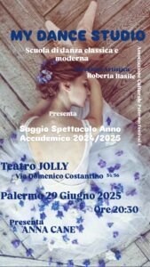 La danza protagonista al teatro Jolly, lo spettacolo di My Dance Studio domenica 29 giugno